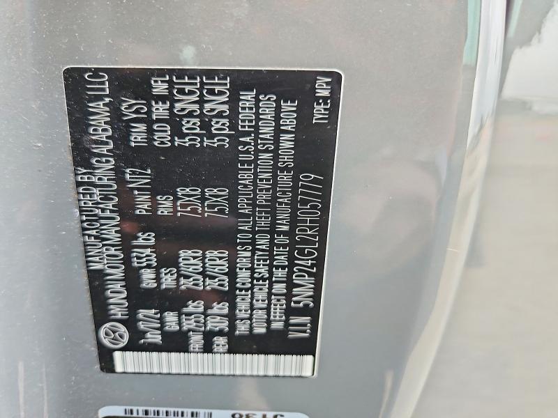 Продаж на аукціоні авто 2024 Hyundai Santa Fe, vin: 5NMP24GL2RH057779, номер лоту: 62474766