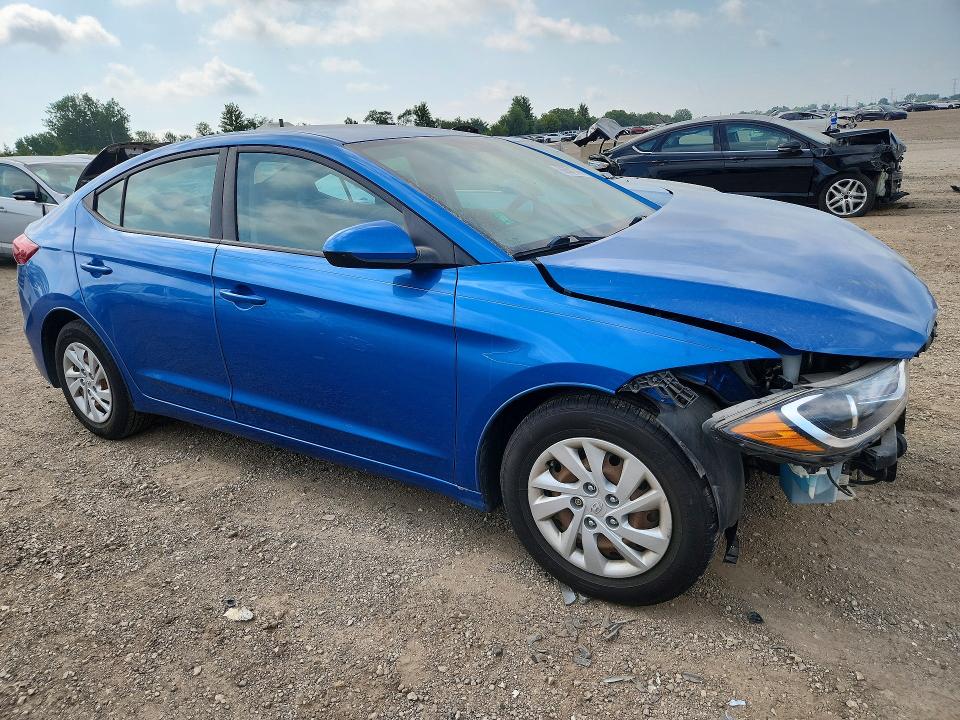 66801746 :رقم المزاد ، 5NPD74LF9JH217765 vin ، 2018 Hyundai Elantra مزاد بيع
