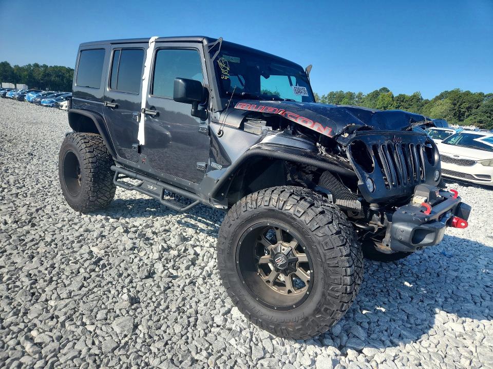 63484136 :رقم المزاد ، 1C4BJWFG9HL675997 vin ، 2017 Jeep Wrangler Unlimited مزاد بيع
