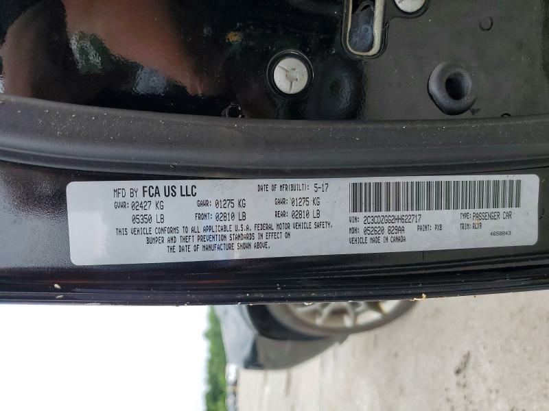Aukcja sprzedaży 2017 Dodge Challenger, vin: 2C3CDZGG2HH622717, numer aukcji: 61673966