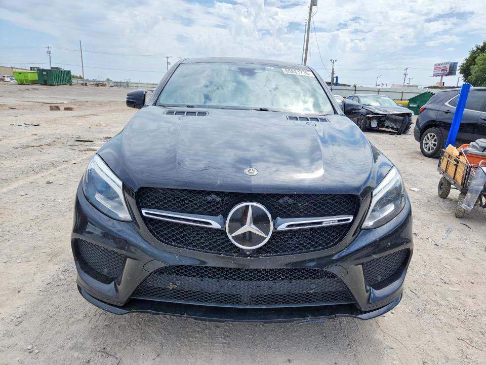 65881716 :رقم المزاد ، 4JGED6EB5JA112422 vin ، 2018 Mercedes-benz Gle Coupe مزاد بيع