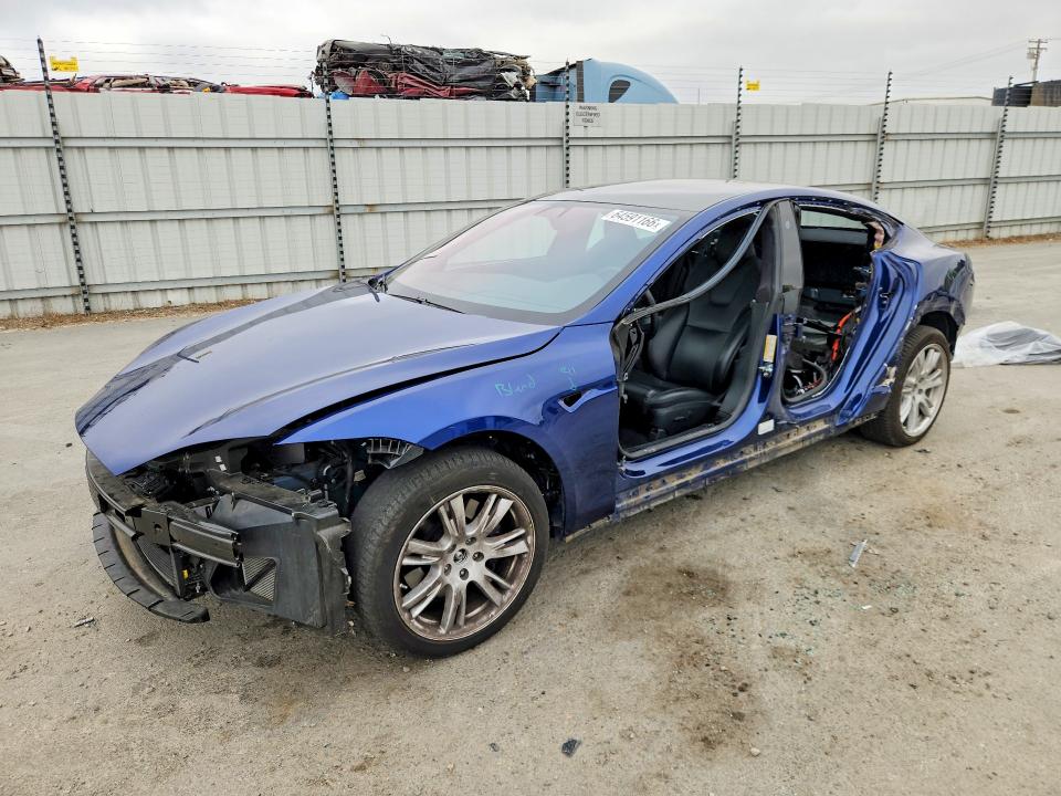 64591166 :رقم المزاد ، 5YJSA1E24MF427288 vin ، 2021 Tesla Model S مزاد بيع