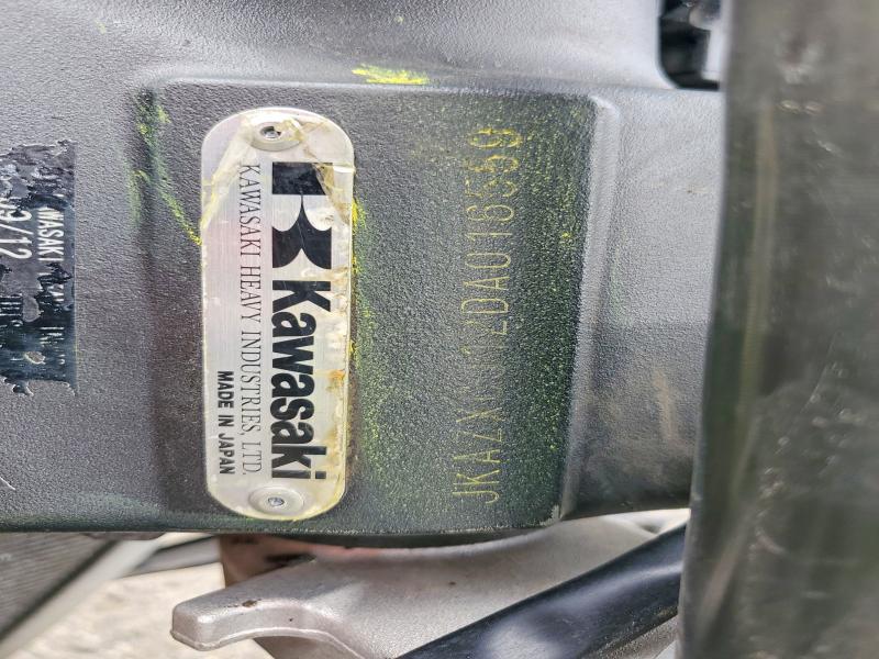 64442496 :رقم المزاد ، JKAZXCJ12DA016559 vin ، 2013 Kawasaki Zx1000 مزاد بيع