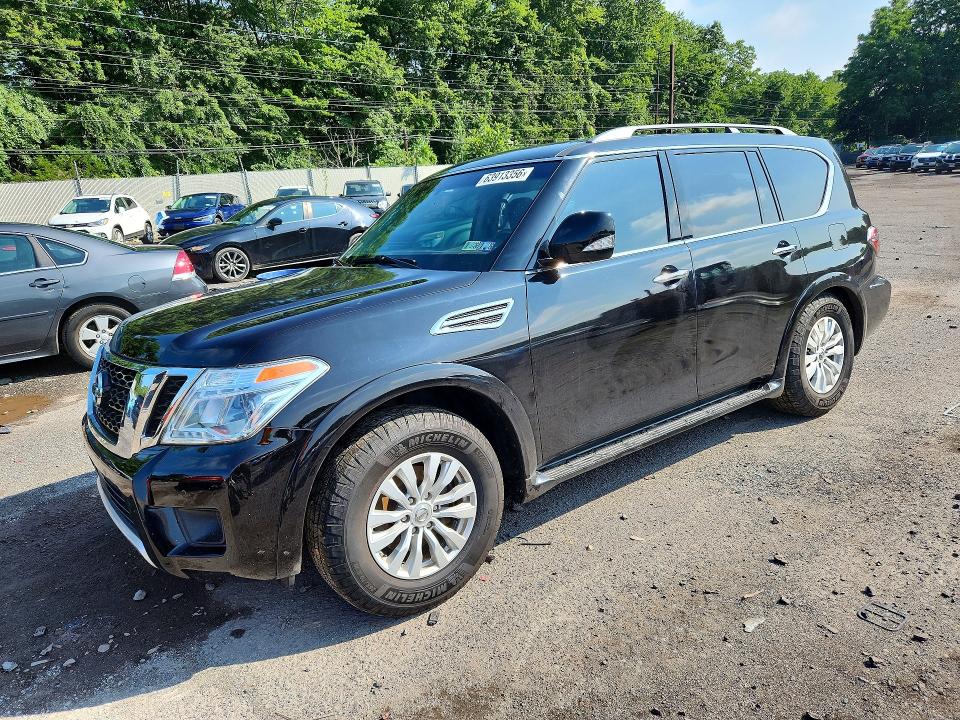 63913356 :رقم المزاد ، JN8AY2NC3H9508308 vin ، 2017 Nissan Armada مزاد بيع
