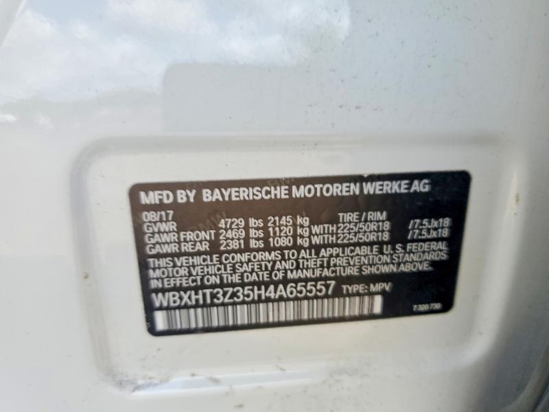 Продаж на аукціоні авто 2017 Bmw X1, vin: WBXHT3Z35H4A65557, номер лоту: 66613936