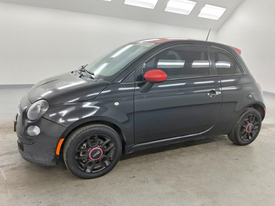 2015 Fiat 500 მანქანა იყიდება აუქციონზე, vin: 3C3CFFAR3FT636715, აუქციონის ნომერი: 64121986