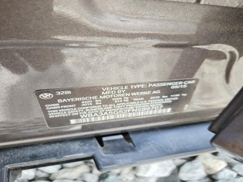 Продаж на аукціоні авто 2015 Bmw 328, vin: WBA3A5G52FNS89707, номер лоту: 64285536