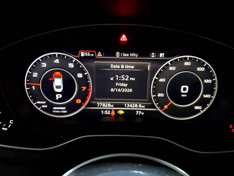 Aukcja sprzedaży 2019 Audi A5, vin: WAUENCF52KA021714, numer aukcji: 64395086