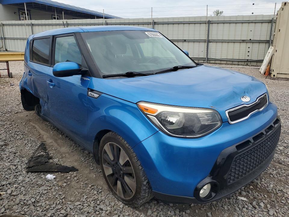 2016 Kia Soul მანქანა იყიდება აუქციონზე, vin: KNDJP3A56G7366381, აუქციონის ნომერი: 67066696