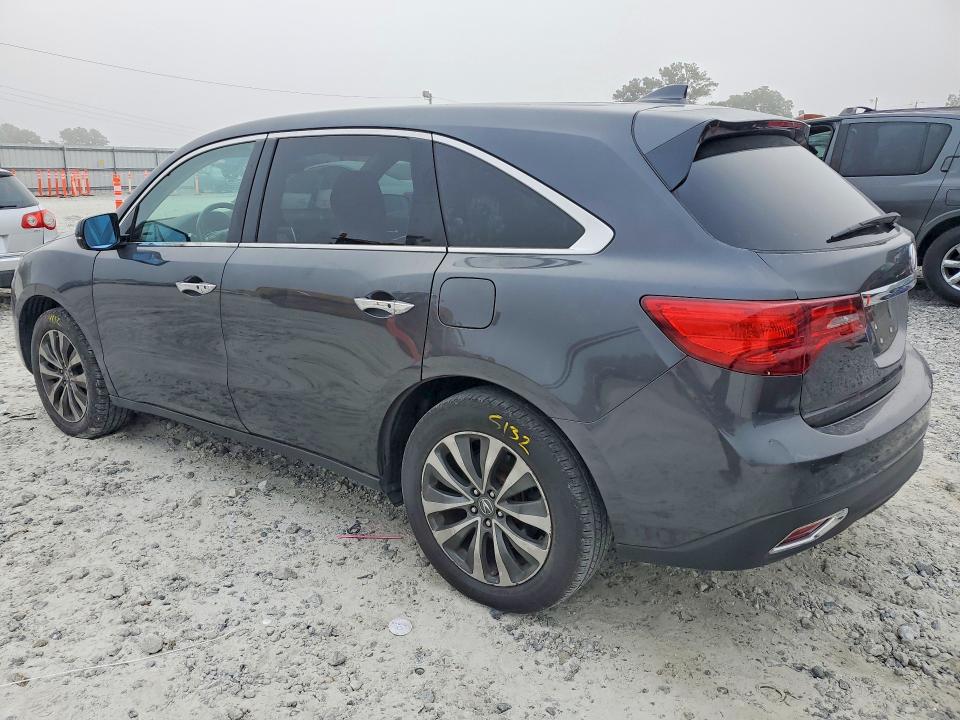 2016 Acura Mdx მანქანა იყიდება აუქციონზე, vin: 5FRYD4H41GB034884, აუქციონის ნომერი: 66817846