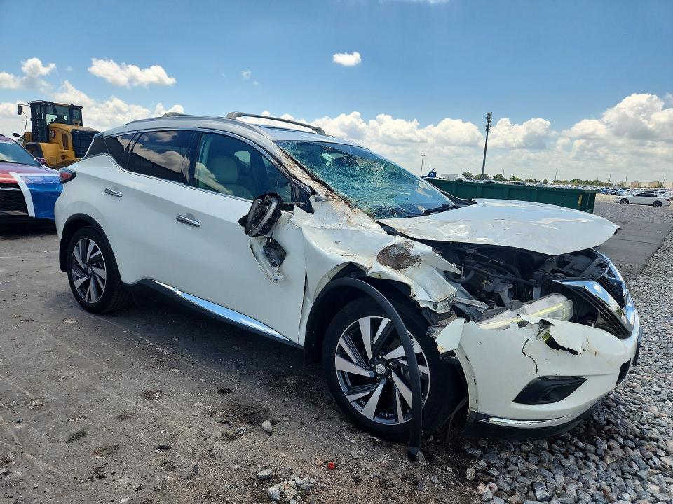 65761126 :رقم المزاد ، 5N1AZ2MH1FN272537 vin ، 2015 Nissan Murano مزاد بيع