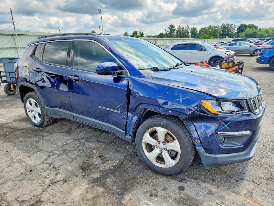 66554606 :رقم المزاد ، 3C4NJDBB6LT116772 vin ، 2020 Jeep Compass مزاد بيع