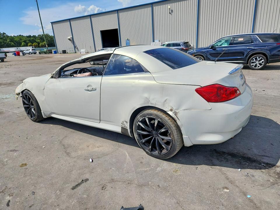 64716866 :رقم المزاد ، JN1CV6FE2AM353308 vin ، 2010 Infiniti G37 Convertible مزاد بيع