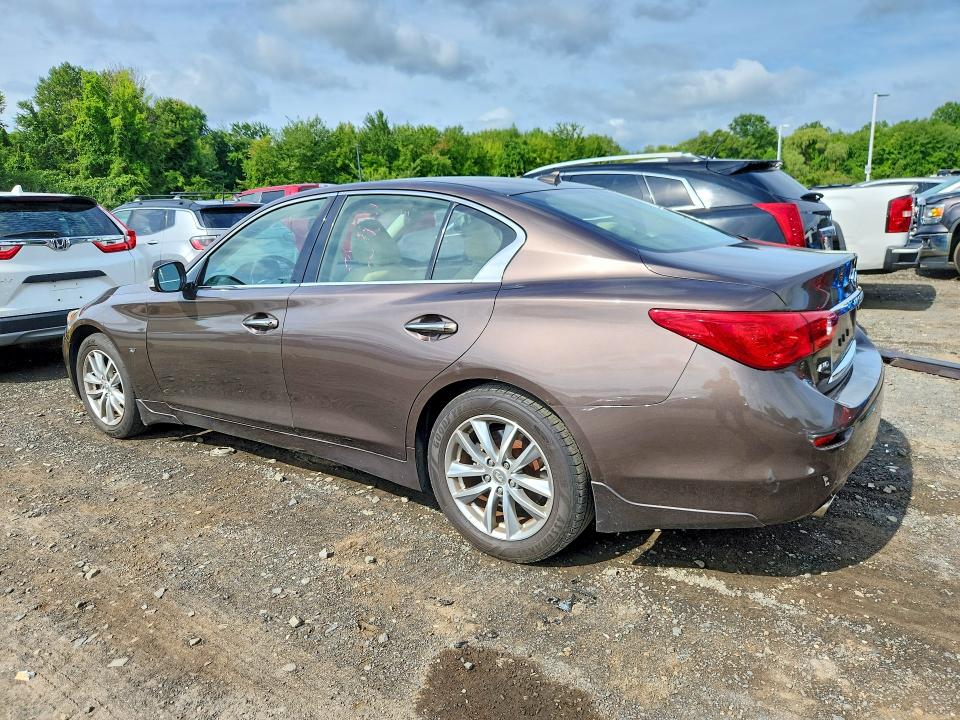 Продаж на аукціоні авто 2014 Infiniti Q50, vin: JN1BV7AR4EM704026, номер лоту: 64925686