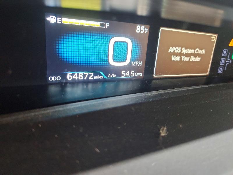 2019 Toyota Prius მანქანა იყიდება აუქციონზე, vin: JTDL9RFU3K3008435, აუქციონის ნომერი: 64752246