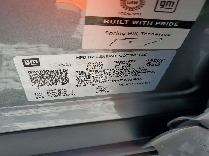 Aukcja sprzedaży 2024 Cadillac Xt6, vin: 1GYKPDRS0RZ702905, numer aukcji: 62540896