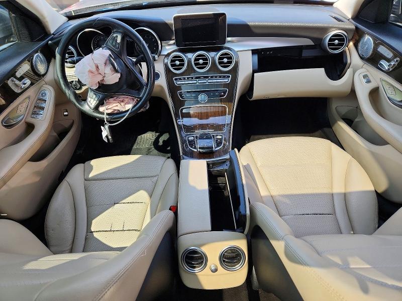 65522226 :رقم المزاد ، 55SWF4JB7FU088442 vin ، 2015 Mercedes-benz C مزاد بيع