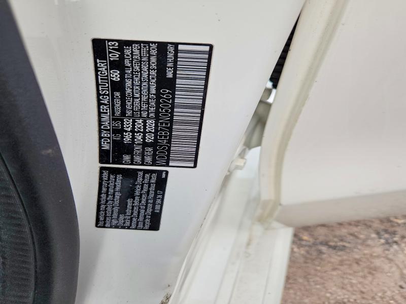64202996 :رقم المزاد ، WDDSJ4EB7EN050269 vin ، 2014 Mercedes-benz Cla مزاد بيع
