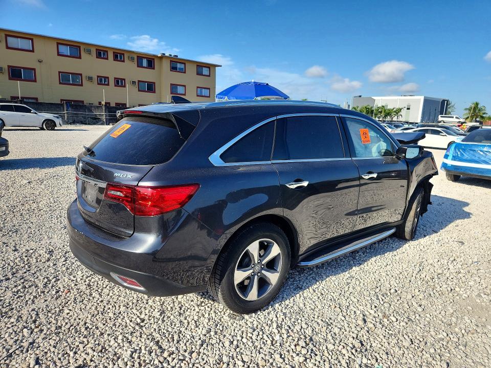 2016 Acura Mdx მანქანა იყიდება აუქციონზე, vin: 5FRYD3H2XGB009183, აუქციონის ნომერი: 65675066