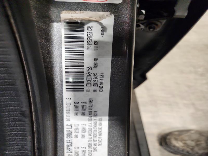 Aukcja sprzedaży 2013 Chrysler 200, vin: 1C3CCBBB7DN547505, numer aukcji: 64600396