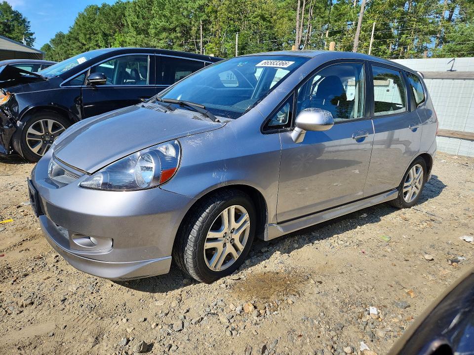 2007 Honda Fit მანქანა იყიდება აუქციონზე, vin: JHMGD37687S041617, აუქციონის ნომერი: 66583366