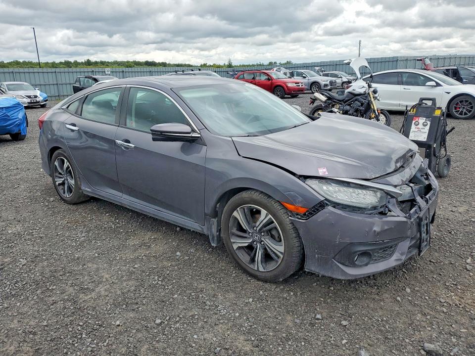 63765456 :رقم المزاد ، 2HGFC1F90JH107660 vin ، 2018 Honda Civic مزاد بيع