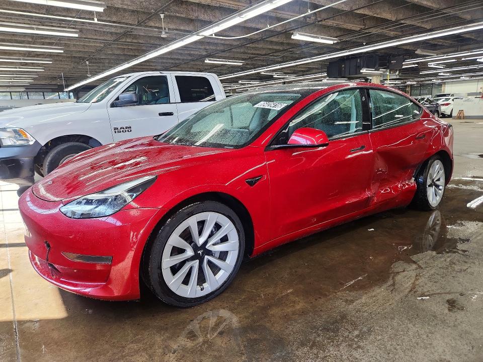 2023 Tesla Model 3 მანქანა იყიდება აუქციონზე, vin: 5YJ3E1EA2PF437015, აუქციონის ნომერი: 66425416
