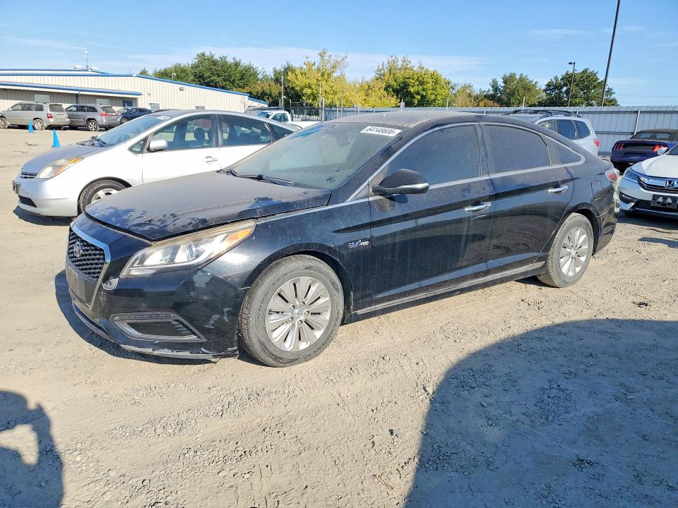 2016 Hyundai Sonata Hybrid მანქანა იყიდება აუქციონზე, vin: KMHE24L16GA013427, აუქციონის ნომერი: 64148606