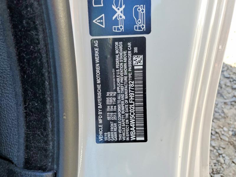 Продаж на аукціоні авто 2020 Bmw 430xi, vin: WBA4W5C02LFH97782, номер лоту: 65710696