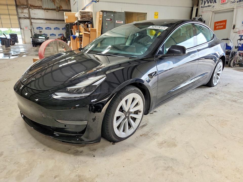 2022 Tesla Model 3 მანქანა იყიდება აუქციონზე, vin: 5YJ3E1EAXNF191120, აუქციონის ნომერი: 63450386