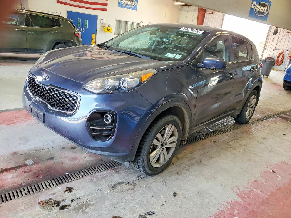 2017 Kia Sportage მანქანა იყიდება აუქციონზე, vin: KNDPMCAC1H7122981, აუქციონის ნომერი: 64628546