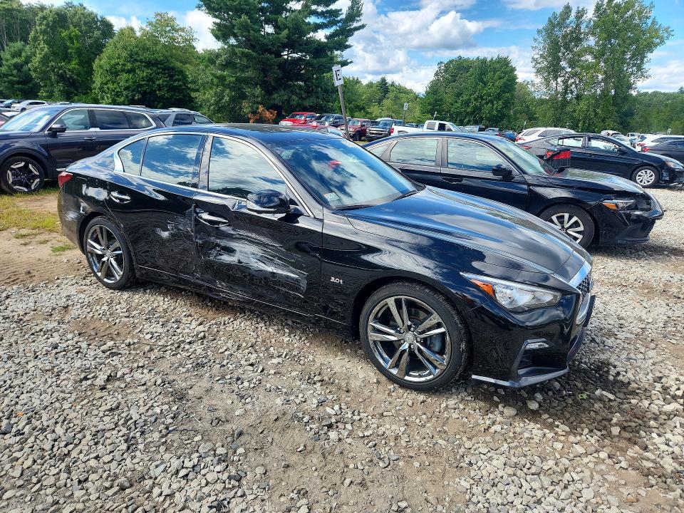 2019 Infiniti Q50 მანქანა იყიდება აუქციონზე, vin: JN1EV7AR3KM591727, აუქციონის ნომერი: 61922336
