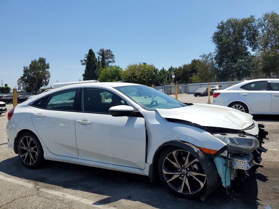 2019 Honda Civic მანქანა იყიდება აუქციონზე, vin: 2HGFC2F81KH517527, აუქციონის ნომერი: 64395096