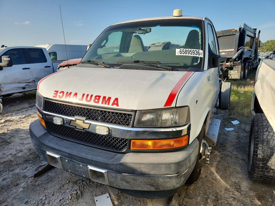 65895936 :رقم المزاد ، 1HA3GRCGXHN006226 vin ، 2017 Chevrolet Express G3500 مزاد بيع