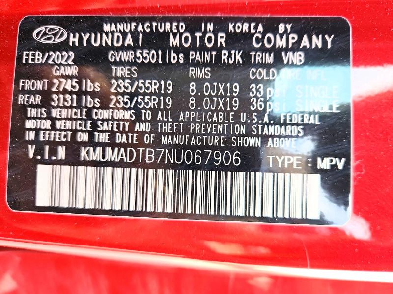 Продаж на аукціоні авто 2022 Genesis Gv70, vin: KMUMADTB7NU067906, номер лоту: 64565956
