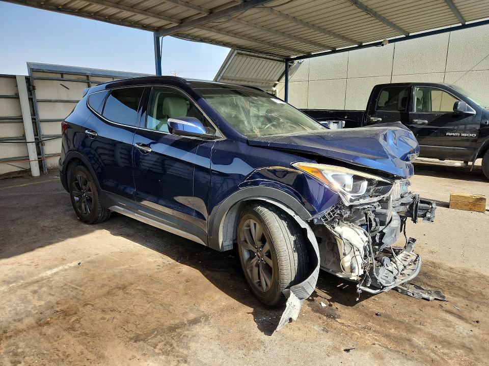 2018 Hyundai Santa Fe Sport მანქანა იყიდება აუქციონზე, vin: 5XYZW4LA8JG563147, აუქციონის ნომერი: 64019546
