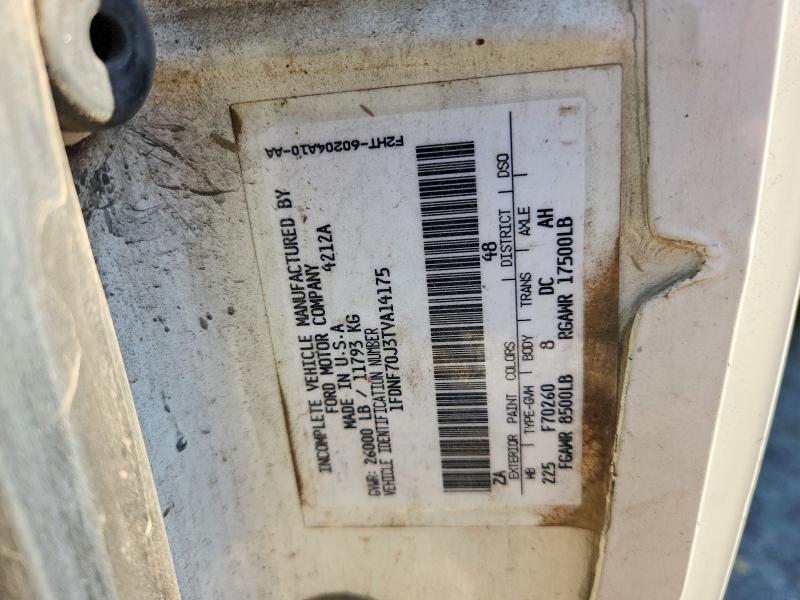 1996 Ford F700 მანქანა იყიდება აუქციონზე, vin: 1FDNF70J3TVA14175, აუქციონის ნომერი: 63387646