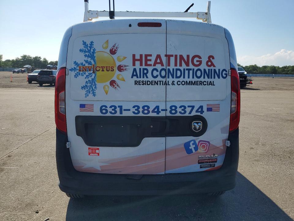 66179896 :رقم المزاد ، ZFBHRFAB0K6M37625 vin ، 2019 Ram Promaster City مزاد بيع