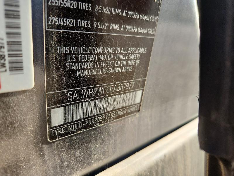 Продажа на аукционе авто 2014 Land Rover Range Rover Sport, vin: SALWR2WF6EA387977, номер лота: 65105586