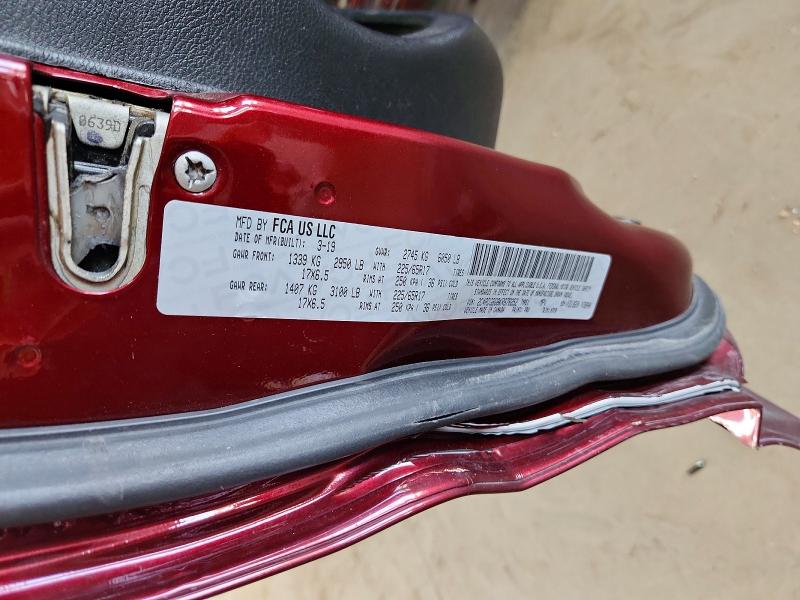 64854416 :رقم المزاد ، 2C4RDGBG8KR676252 vin ، 2019 Dodge Grand Caravan مزاد بيع