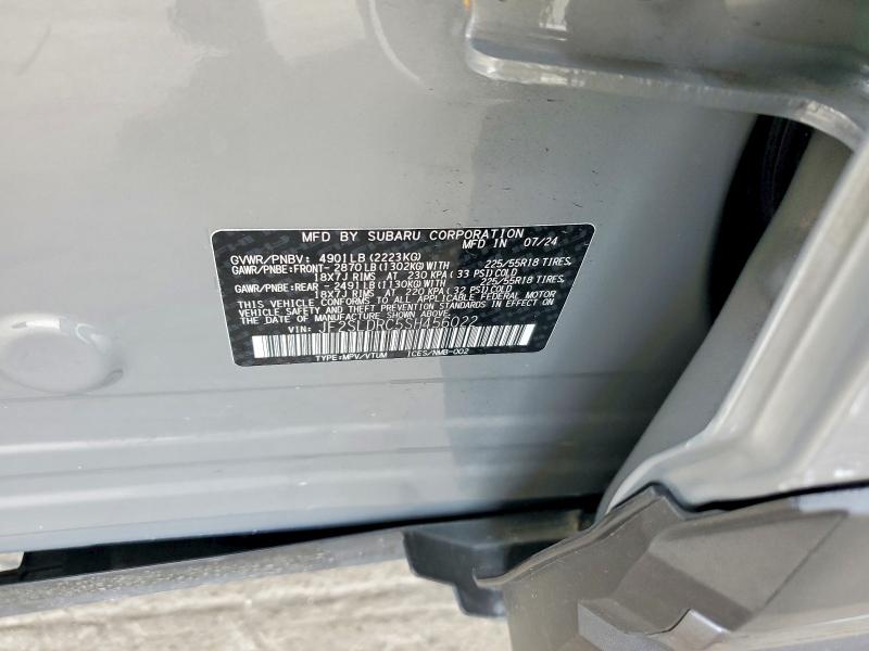 Aukcja sprzedaży 2025 Subaru Forester, vin: JF2SLDRC5SH456022, numer aukcji: 63366206