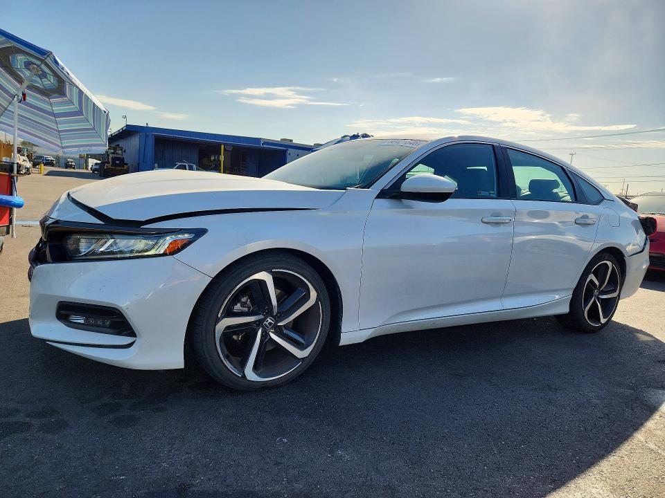 66421546 :رقم المزاد ، 1HGCV1F38LA141663 vin ، 2020 Honda Accord مزاد بيع