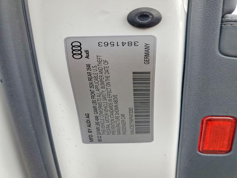 66820986 :رقم المزاد ، WAUCBCF56PA013283 vin ، 2023 Audi A5 مزاد بيع