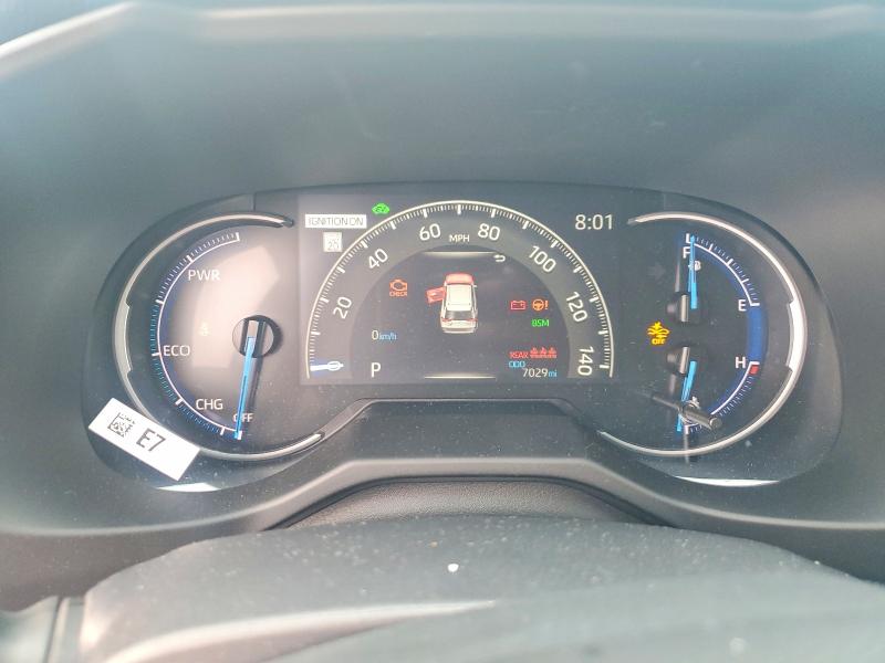 61223566 :رقم المزاد ، 4T3RWRFV5SU202229 vin ، 2025 Toyota Rav4 Hybrid مزاد بيع