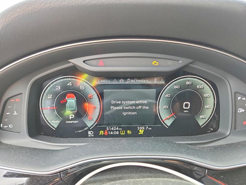 2023 Audi Q8 მანქანა იყიდება აუქციონზე, vin: WA1AVBF19PD045971, აუქციონის ნომერი: 66266056