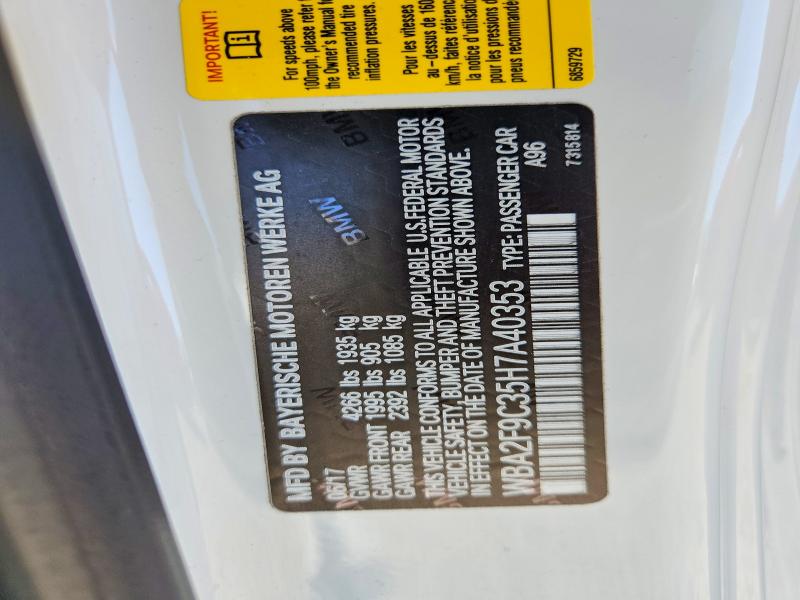67038976 :رقم المزاد ، WBA2F9C35H7A40353 vin ، 2017 Bmw 230i مزاد بيع