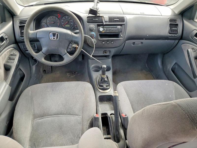 2001 Honda Civic მანქანა იყიდება აუქციონზე, vin: 1HGES25781L027529, აუქციონის ნომერი: 65347216