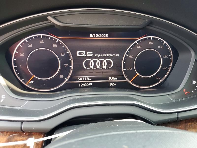 Продаж на аукціоні авто 2018 Audi Q5, vin: WA1BNAFY3J2134286, номер лоту: 64021236