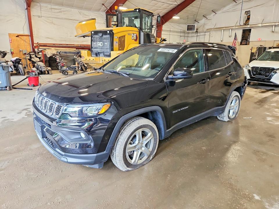 2023 Jeep Compass მანქანა იყიდება აუქციონზე, vin: 3C4NJDBN8PT553852, აუქციონის ნომერი: 63319216