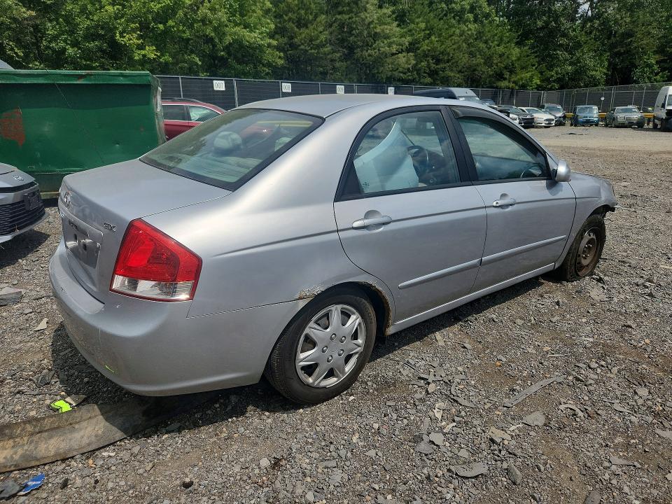 Продажа на аукционе авто 2007 Kia Spectra, vin: KNAFE121575451247, номер лота: 66988686